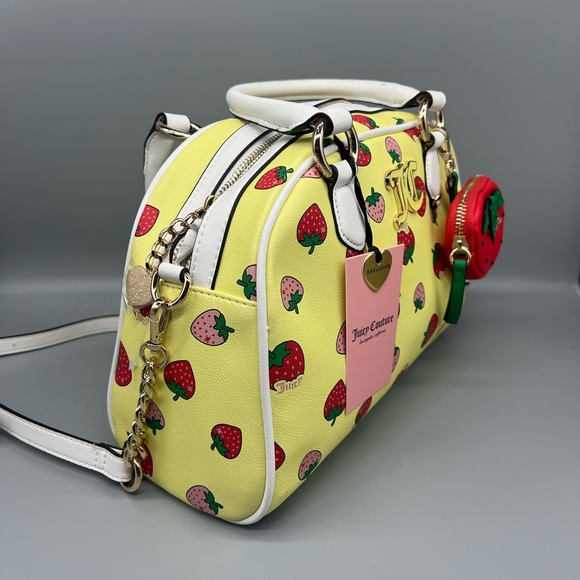 Juicy couture sweet n juicy bowler bag purse - Picture 2 of 12